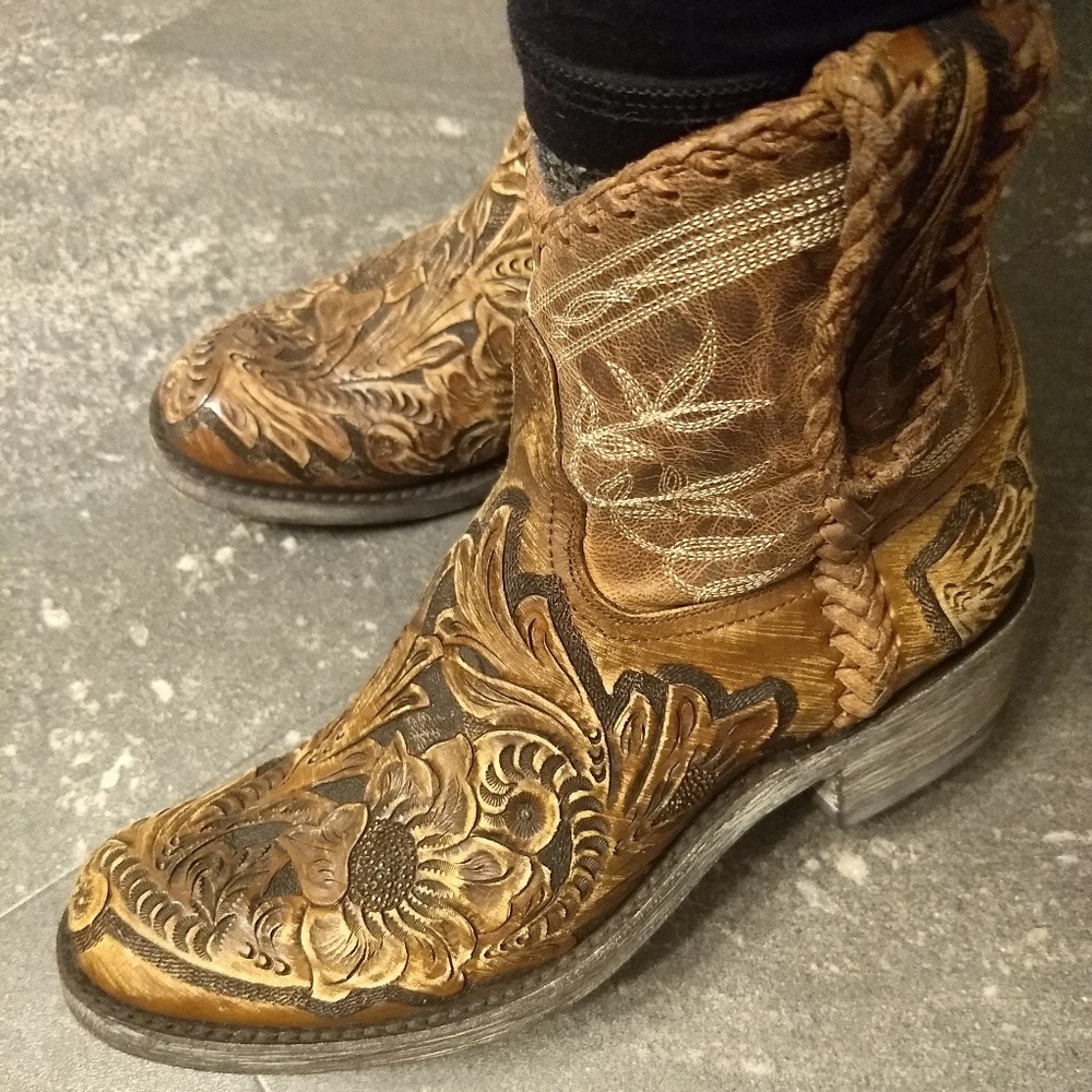 *sold* Free people Queenwood Western Boots - Picture 7 of 8